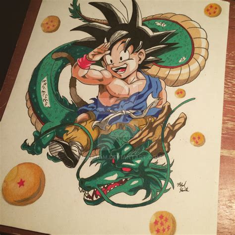 Goku X Shenron By MikeHam On DeviantArt