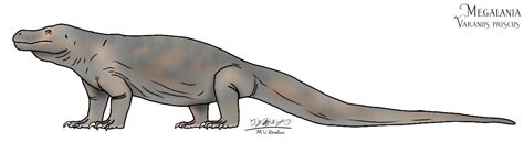 Megalania By Ognimdo2002 On Deviantart