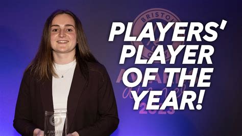 Fran Bentley Wins Players Player Of The Year Youtube