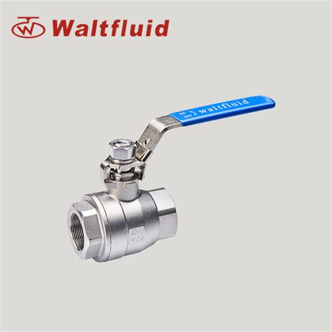 Factory Direct 2 PC Stainless Steel Ball Valve Full Port 3000WOG PN207