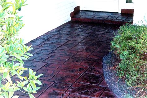 Stamped Concrete Overlays Lutz Tampa Land O Lakes Wesley Chapel Fl