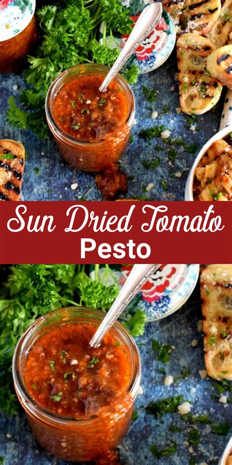 Sun Dried Tomato Pesto Recipe Cucinadeyung