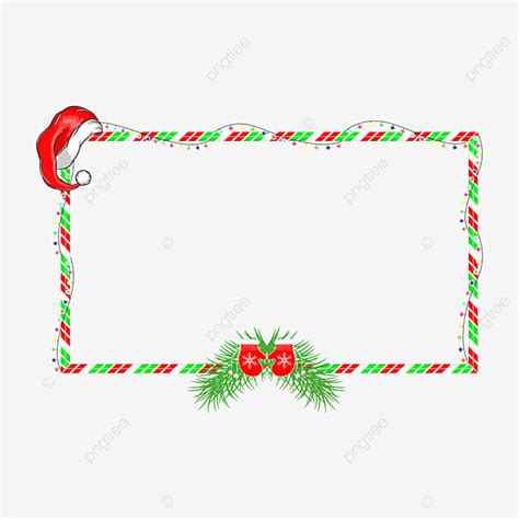 Christmas Light Overlay Vector Png Images Christmas Facecam Overlay