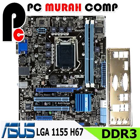 Jual MOBO Motherboard Intel LGA 1155 H67 ASUS ONBOARD Shopee Indonesia