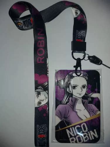 Lanyard Porta Credencial Gafete Anime One Piece Mercadolibre