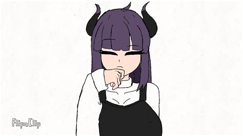 Cute Demon Girl Animation By Breezer8 On Deviantart