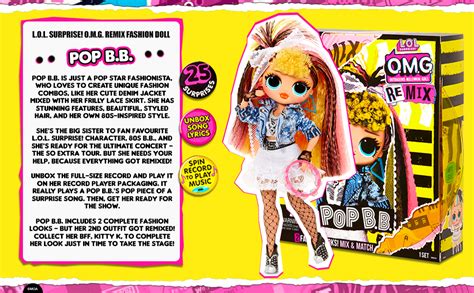 LOL Surprise OMG Remix With 25 Surprises Collectable Fashion Doll