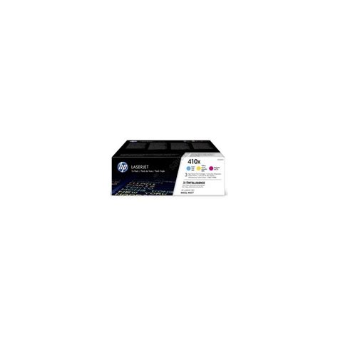 Hp Multipack Ciano Magenta Giallo Cf252Xm 410X Originale