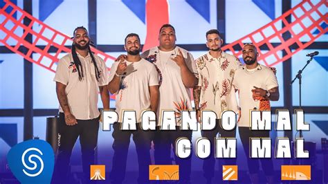 Grupo Menos é Mais Pagando Mal Mal Álbum Plano Piloto Clipe