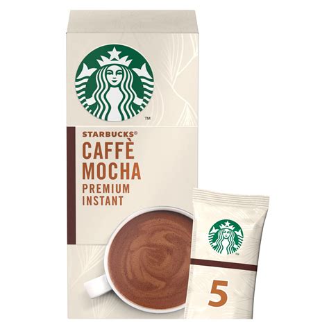 Buy Starbucks Caffè Mocha Premium Instant Coffee Mix Box Of 5 Sachets Online At Desertcartsri Lanka