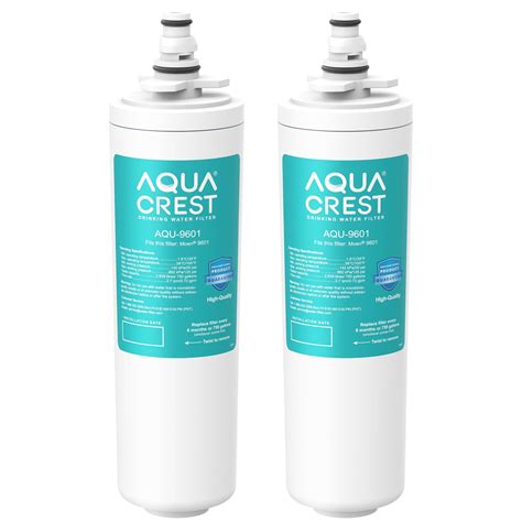 2 Pack AQUACREST 9601 Water Filter Compatible With Moen 9601 ChoiceFlo