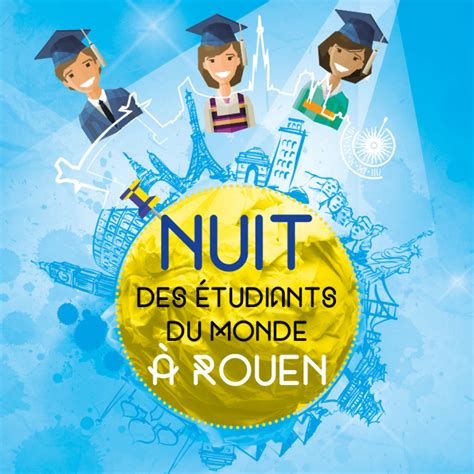 La nuit des étudiants du monde Rouen Seine Normande 2028