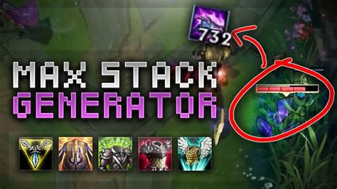 Max Stack Generator Over Damage On Nasus Q League Of Legends