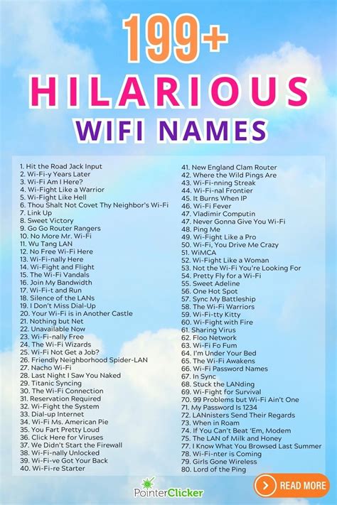 117 Funny Wi Fi Names For Your Home Router And Network Artofit