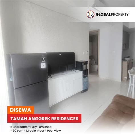 Fully Furnished Taman Anggrek Residences Lantai Tengah Pool View