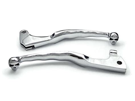 Sell Chrome Clutch Brake Skull Hand Levers For Yamaha