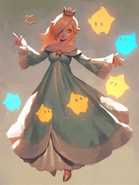 Bellhenge On Twitter Princess Rosalina 3 [super Mario Galaxy] 15th