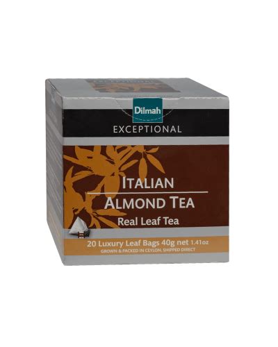 Dilmah Exceptional Italian Almond Tea Piramidek Sklepkawa Pl