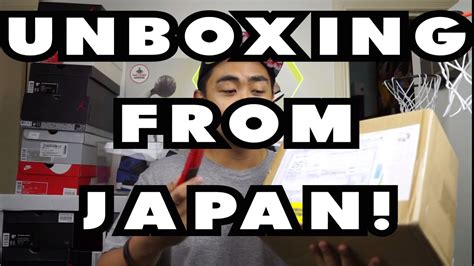 Unboxing From Japan Youtube