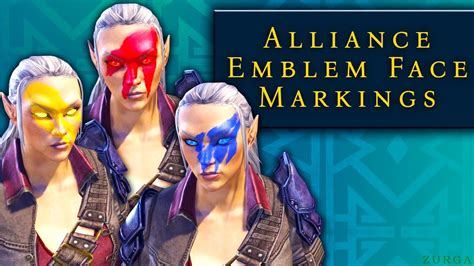 Alliance Emblem Face Markings Update 37 Scribes Of Fate DLC ESO