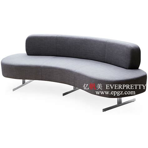 Curved Shape Hospital Waiting Rest Room Public Area Resting Sofa