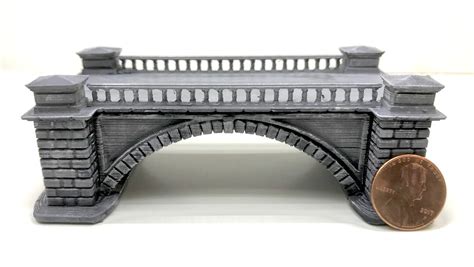 N Scale Stone Arch Bridge RTR Custom Designed/assembled/painted 1:160 ...