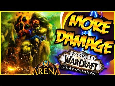 Shadowlands Elemental Shaman Pvp Arena Gameplay Wow Youtube