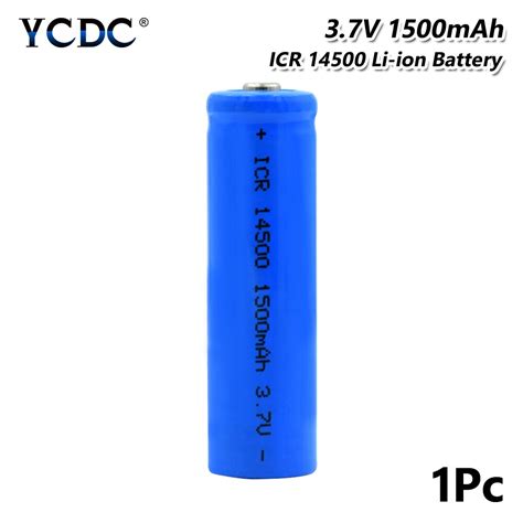 1 2 4 6 8 10x Blauw Icr 14500 1500Mah Oplaadbare B Grandado