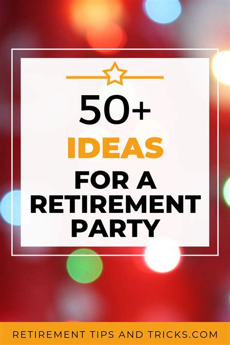 200 retirement party ideas for a fun celebration – Artofit