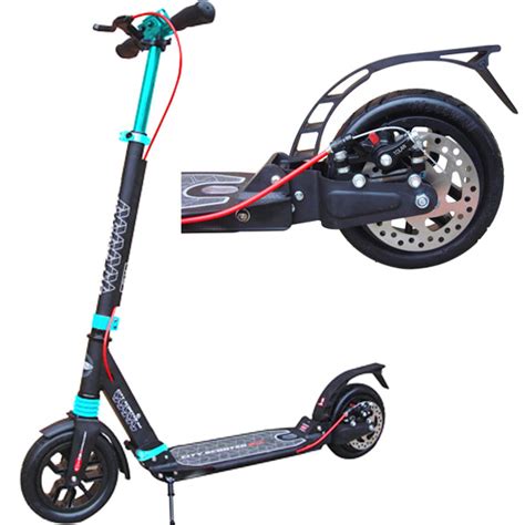 Самокат с надувными колесами City Scooter Disk купить в магазине ...