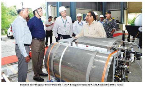 Drdo Chiefs Visit Highlights Progress In Fuel Cell Based Propulsion For