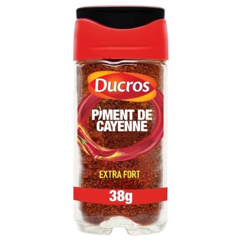 Ducros Piment Cayenne Extra Fort Moulu DUCROS