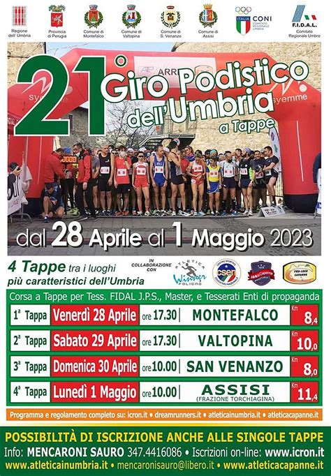 21 Giro Podistico Dell Umbria 1 Tappa