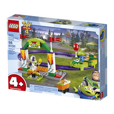 LEGO Toy Story 4 Carnival Thrill Coaster Building Playset by LEGO at ...