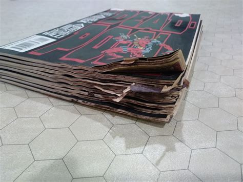 Pile Of Deadpool 1 Done In By Water Damage And A Mold Discovery For