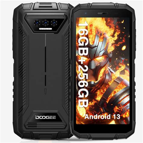 Doogee S Max Rugged Smartphone Gb Ram Gb Rom Mah