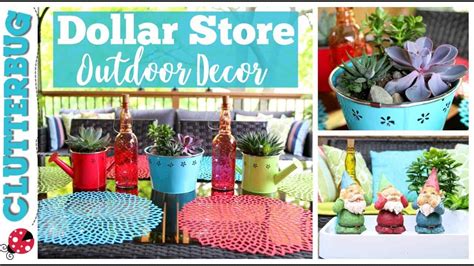 Outdoor Patio Decor Ideas From The Dollar Store