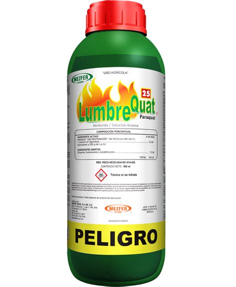 Lumbrequat Paraquat Ml Mezfer Agro Caminante