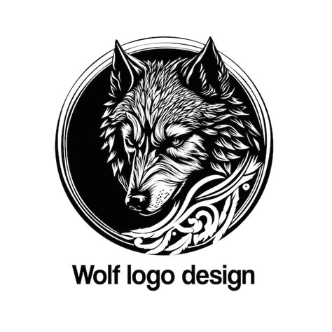 Premium Vector Wolf Vector Logo Design