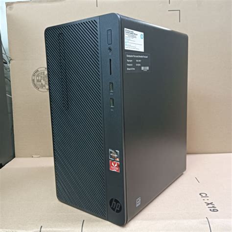 Jual PC HP 285 G3 MT AMD Ryzen 5 2400G RAM 8GB SSD 256GB Shopee Indonesia