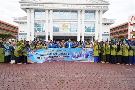 FKIP UMSU Lepas Mahasiswa Program PLP KKN Reguler Dan Internasional