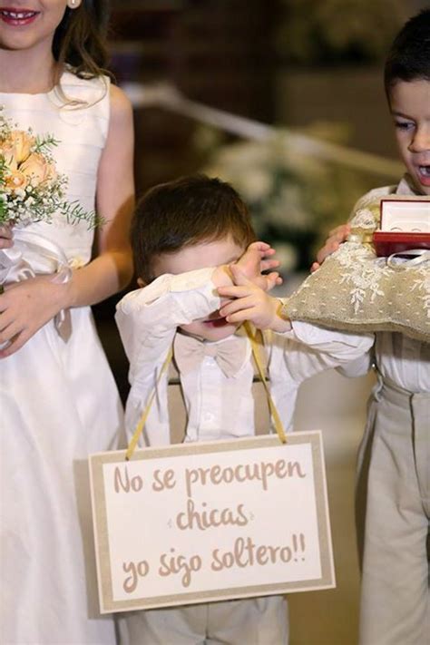 10 Tiernas Ideas Para Que Los Pajes En Tu Boda Roben Corazones Mujer