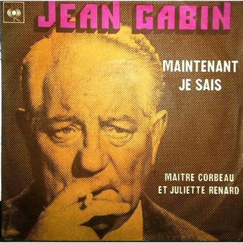 Maintenant Je Sais De Jean Gabin SP Chez Lamjalil Ref 118316173