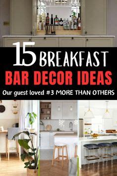 Stylish Breakfast Bar Ideas For Small Kitchens En