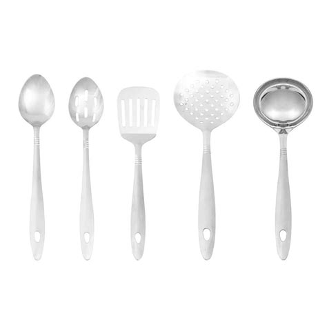 LEXI HOME Premium Stainless Steel 14 In Kitchen Utensils Set Of 5