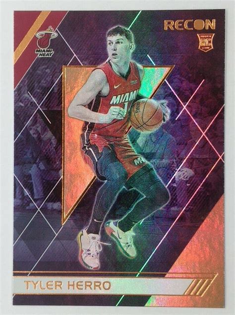 2019 20 Panini Chronicles Recon Bronze Tyler Herro Rookie RC 294