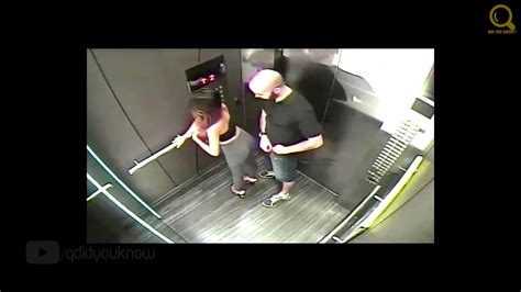 20 Weird Thing Caught On Cctv Camera In Elevator Youtube