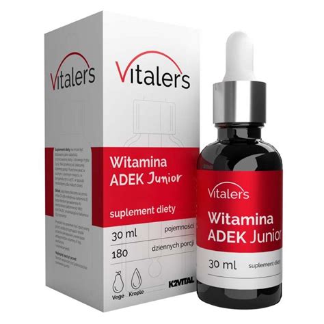 Vitaler S Witamina Adek Junior Ml Opinie Cena Mybionic Pl