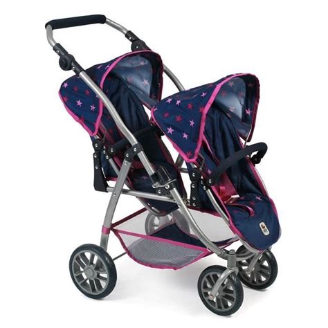 Bayer Chic 2000 Poussette Tandem Vario Stars Navy 689 72 Cdiscount