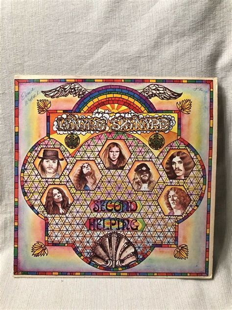 1974 Lynyrd Skynyrd Second Helping LP Vinyl Sounds Of The South MCA